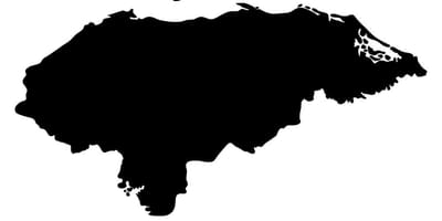Χάρτης της Ονδούρας χάρτη διάνυσμα
