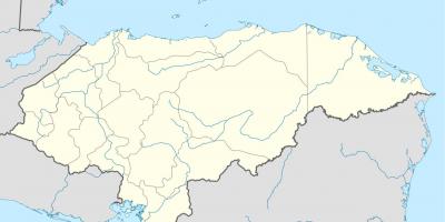 Χάρτης που δείχνει την Ονδούρα
