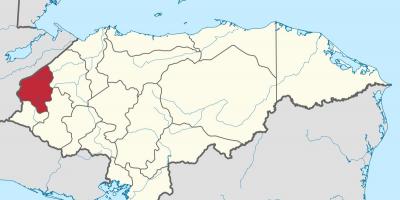 Χάρτης του κοπάν Ονδούρα